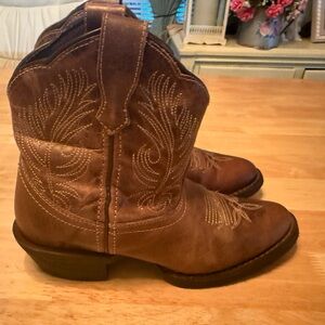 Classic Brown Cowboy Boots